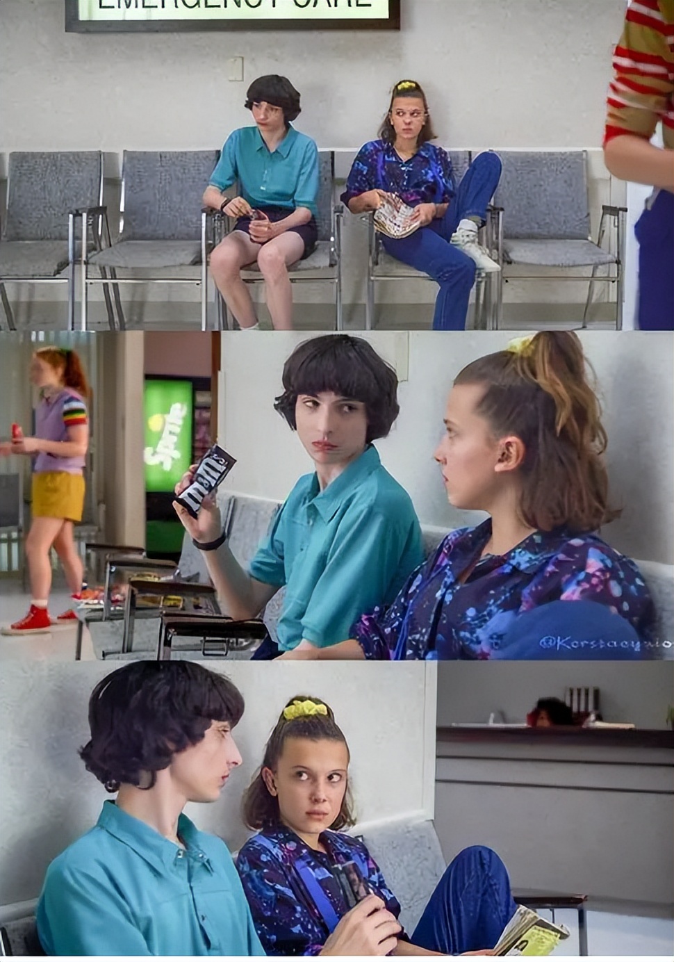 怪奇物语现实中谁是一对_怪奇物语怪异画面与幽默元素交汇_怪奇物语怪异画面视觉效果分析